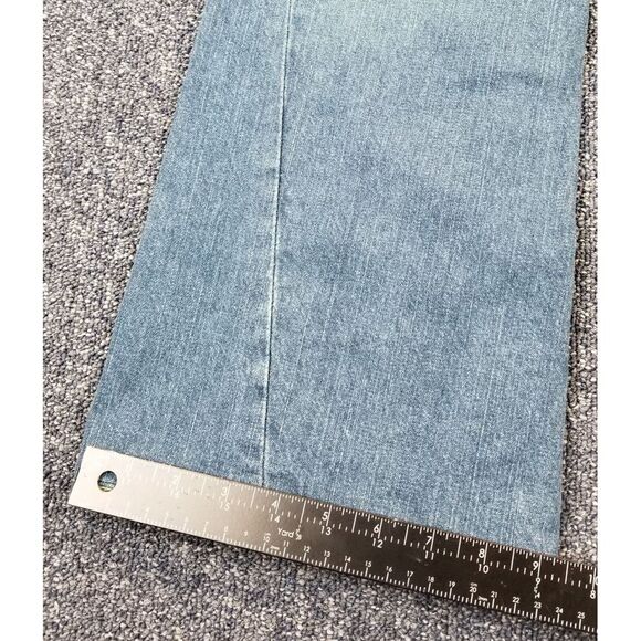 VTG True Religion Jeans Men 31x29 Blue Y2k Joey Flared Bottoms Hipster Grunge - Picture 7 of 16